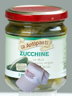 Zucchine in olio  190 g